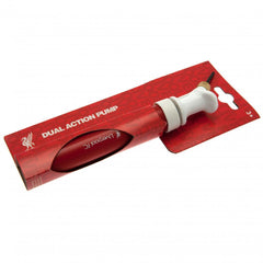 Liverpool FC Dual Action Football Pump  - Official Merchandise Gifts