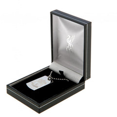 Liverpool FC Engraved Dog Tag & Chain CR  - Official Merchandise Gifts