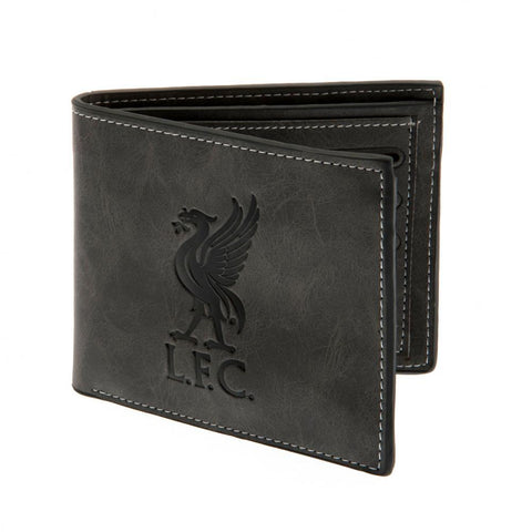 Liverpool FC Faux Suede Wallet  - Official Merchandise Gifts
