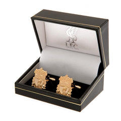 Liverpool FC Gold Plated Cufflinks  - Official Merchandise Gifts