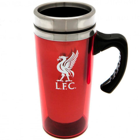 Liverpool FC Handled Travel Mug  - Official Merchandise Gifts