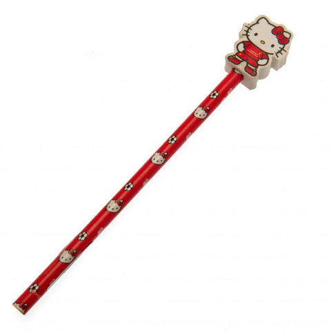 Liverpool FC Hello Kitty Pencil  - Official Merchandise Gifts