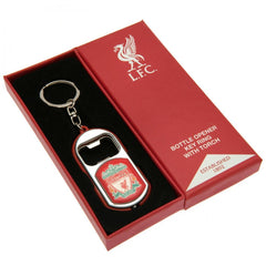 Liverpool FC Key Ring Torch Bottle Opener  - Official Merchandise Gifts