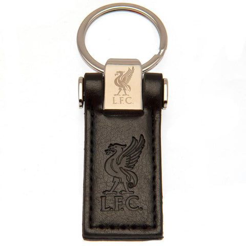 Liverpool FC Leather Key Fob  - Official Merchandise Gifts