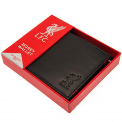 Liverpool FC Leather Stitched Wallet  - Official Merchandise Gifts