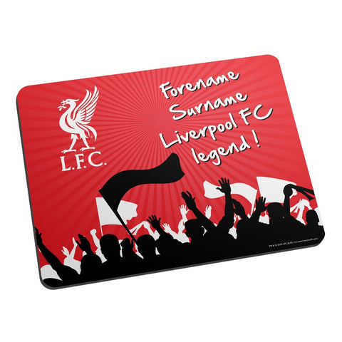 Personalised Liverpool FC Legend Mouse Mat