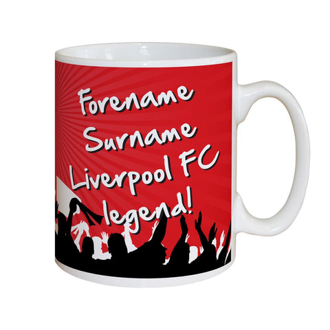 Personalised Liverpool FC Legend Mug