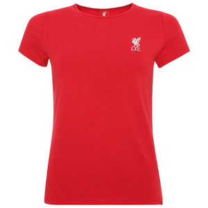 Liverpool FC Liverbird T Shirt Ladies Red 14  - Official Merchandise Gifts