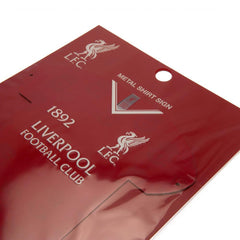 Liverpool FC Metal Shirt Sign LB  - Official Merchandise Gifts