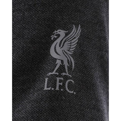 Liverpool FC Neon Panel Polo Mens Charcoal S  - Official Merchandise Gifts