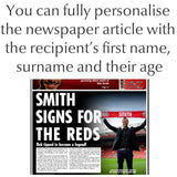 Personalised Liverpool FC News Page Print