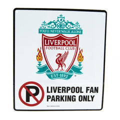 Liverpool FC No Parking Sign  - Official Merchandise Gifts
