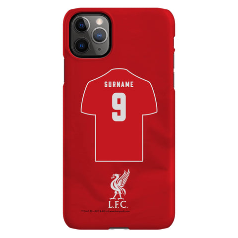 Liverpool FC Personalised iPhone 11 Pro Max Snap Case