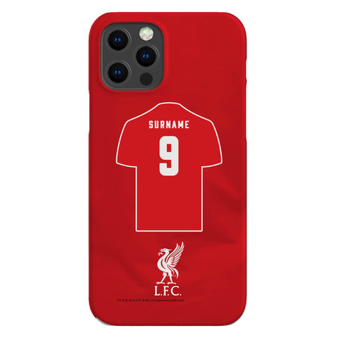 Liverpool FC Personalised iPhone 12 Pro Snap Case
