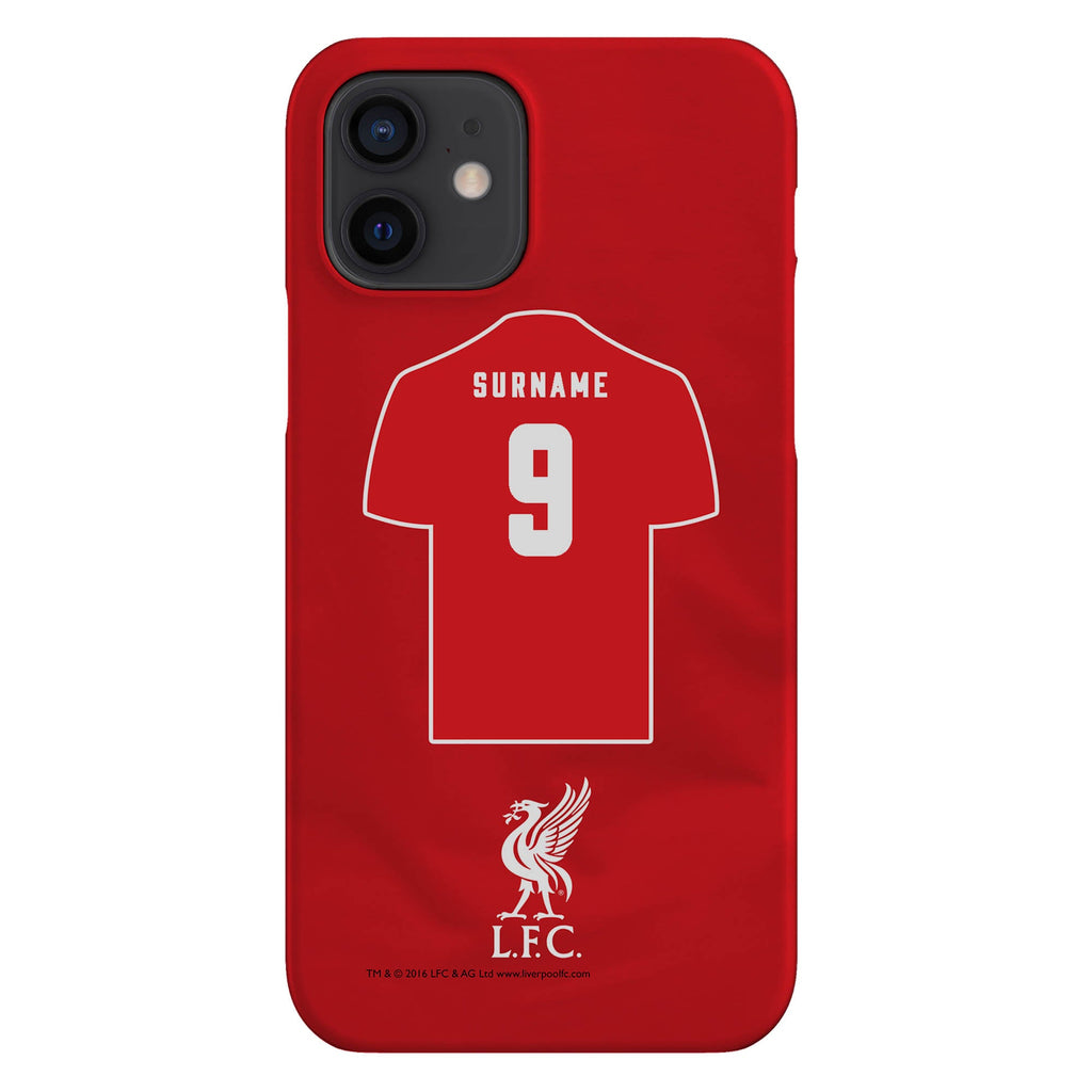 Liverpool FC Personalised iPhone 12 Snap Case