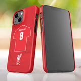 Liverpool FC Personalised iPhone 13 Mini Snap Case
