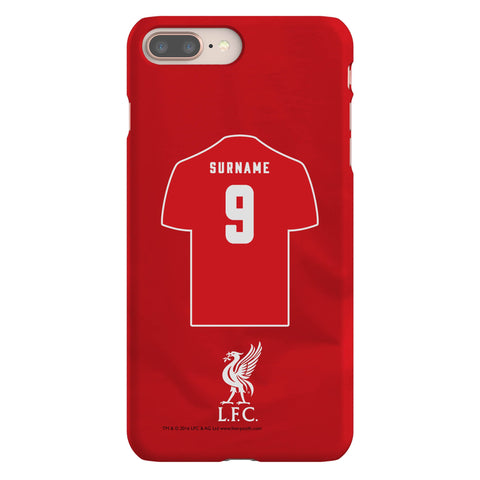 Liverpool FC Personalised iPhone 8 Plus Snap Case