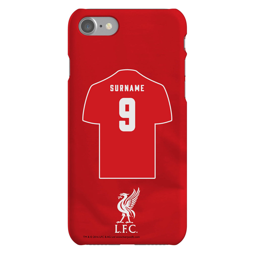 Liverpool FC Personalised iPhone SE2 (2020) Snap Case