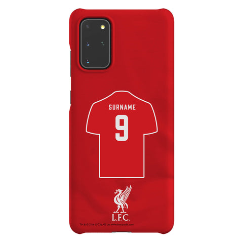 Liverpool FC Personalised Samsung Galaxy S20 Plus Snap Case