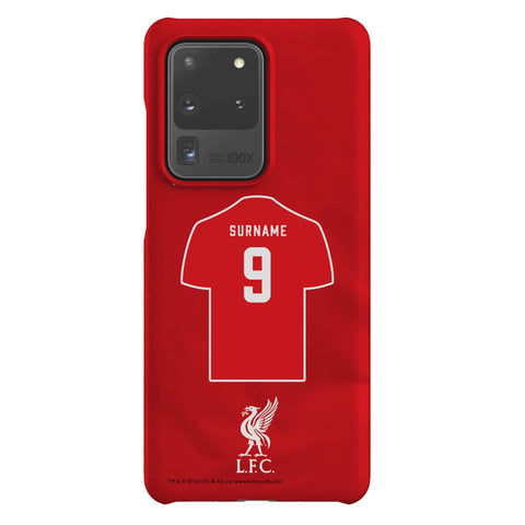 Liverpool FC Personalised Samsung Galaxy S20 Ultra Snap Case