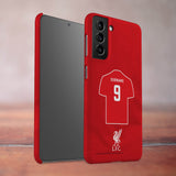 Liverpool FC Personalised Samsung Galaxy S21 Plus Snap Case