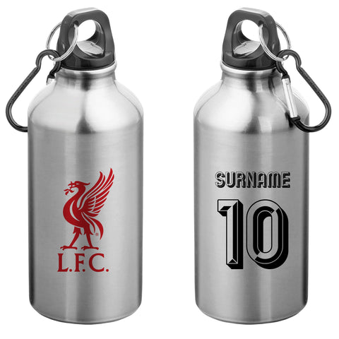 Liverpool FC Personalised Water Bottle For Drinks