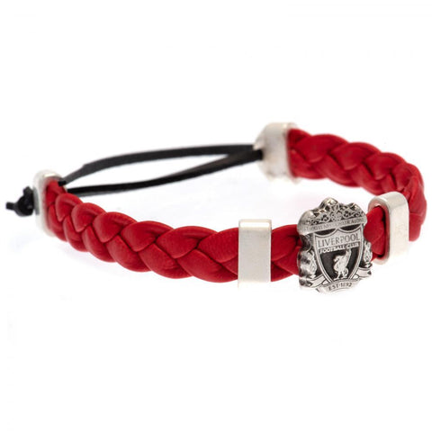 Liverpool FC PU Slider Bracelet  - Official Merchandise Gifts