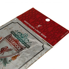Liverpool FC Retro Logo Sign  - Official Merchandise Gifts