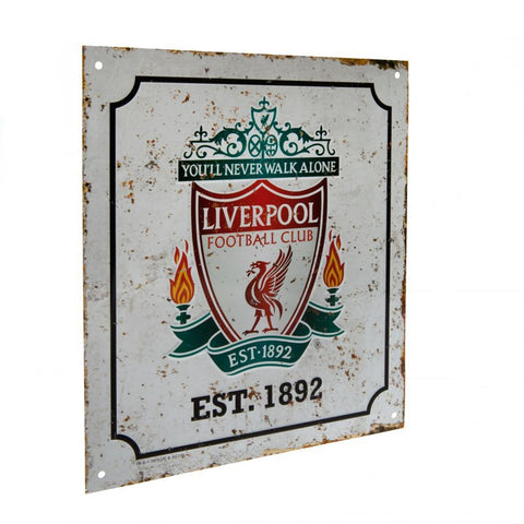 Liverpool FC Retro Logo Sign  - Official Merchandise Gifts