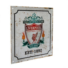 Liverpool FC Retro Logo Sign  - Official Merchandise Gifts