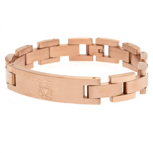 Liverpool FC Rose Gold Plated Bracelet  - Official Merchandise Gifts