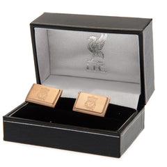 Liverpool FC Rose Gold Plated Cufflinks  - Official Merchandise Gifts