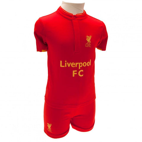 Liverpool FC Shirt & Short Set 18/23 mths GD  - Official Merchandise Gifts