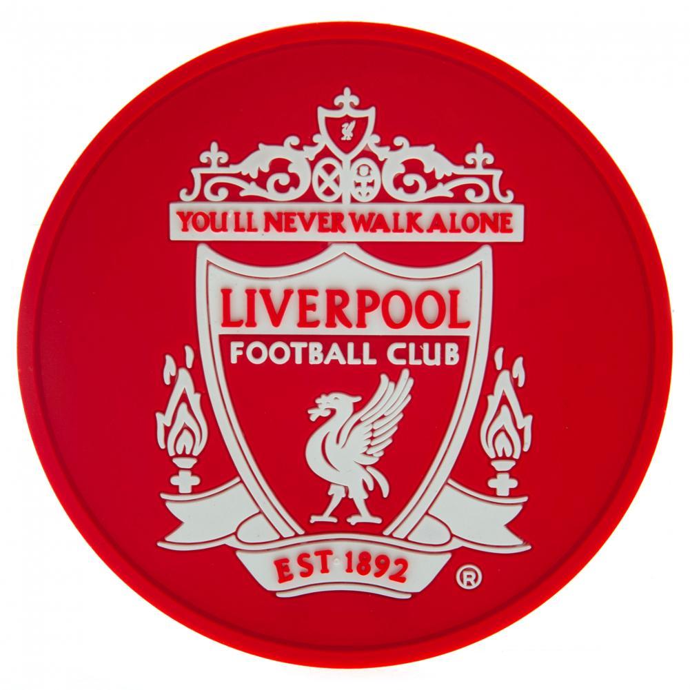 Liverpool FC Silicone Coaster  - Official Merchandise Gifts