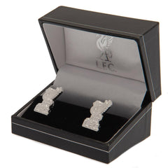 Liverpool FC Silver Plated Formed Cufflinks LB  - Official Merchandise Gifts
