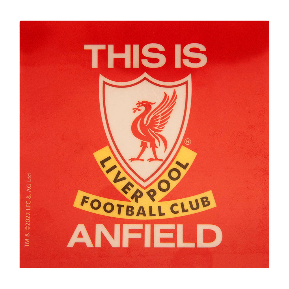 Liverpool FC Single Car Sticker TIA