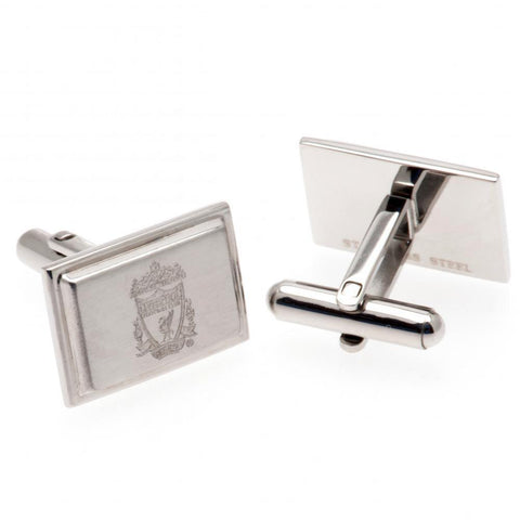 Liverpool FC Stainless Steel Cufflinks  - Official Merchandise Gifts