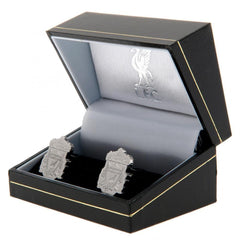 Liverpool FC Stainless Steel Formed Cufflinks CR  - Official Merchandise Gifts