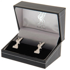 Liverpool FC Stainless Steel Formed Cufflinks LB  - Official Merchandise Gifts