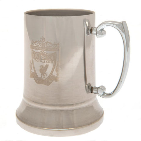 Liverpool FC Stainless Steel Tankard  - Official Merchandise Gifts