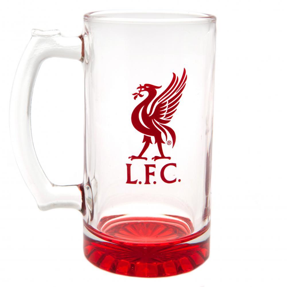 Liverpool FC Stein Glass Tankard CC  - Official Merchandise Gifts