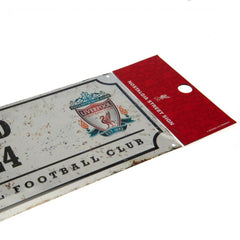 Liverpool FC Street Sign Retro  - Official Merchandise Gifts