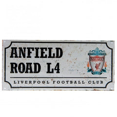 Liverpool FC Street Sign Retro  - Official Merchandise Gifts