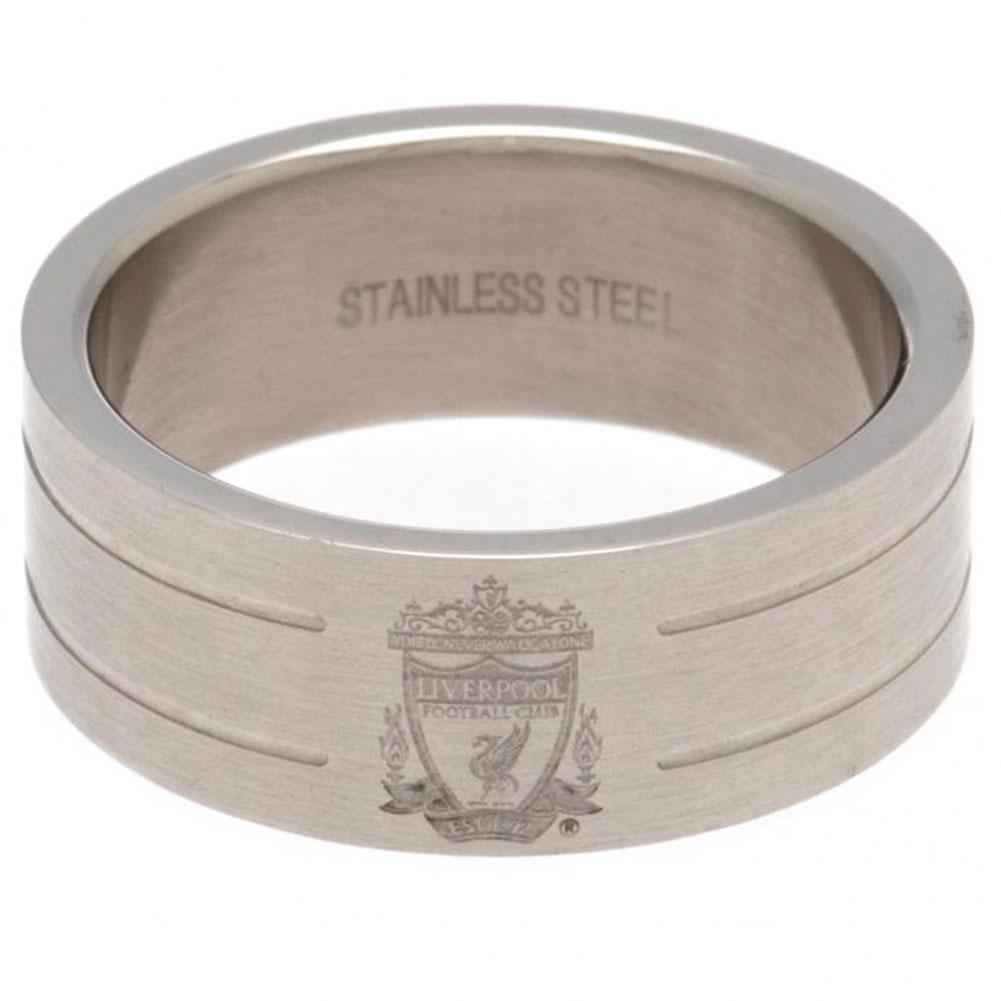 Liverpool FC Stripe Ring Medium  - Official Merchandise Gifts
