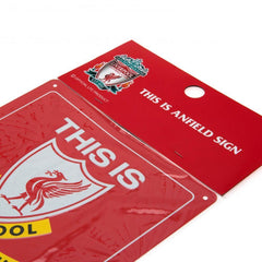 Liverpool FC This is Anfield Sign  - Official Merchandise Gifts