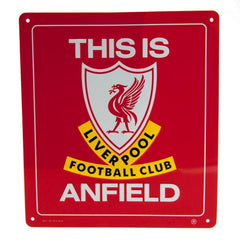 Liverpool FC This is Anfield Sign  - Official Merchandise Gifts