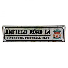 Liverpool FC Window Sign Retro  - Official Merchandise Gifts