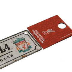 Liverpool FC Window Sign Retro  - Official Merchandise Gifts