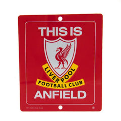 Liverpool FC Window Sign SQ  - Official Merchandise Gifts