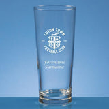 Personalised Luton Town FC Pint Glass